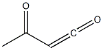 1-Butene-1,3-dione Struktur