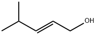 2-Penten-1-ol, 4-methyl-, (2E)- Struktur