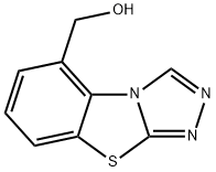 1,2,4-Triazolo(3,4-b)benzothiazole-5-methanol Struktur