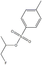 2-Propanol, 1-fluoro-, 4-methylbenzenesulfonate Struktur