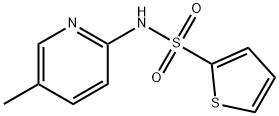 N-(5-methylpyridin-2-yl)thiophene-2-sulfonamide Struktur