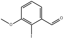 2-Iodo-3-methoxy-benzaldehyde Struktur