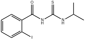 2-iodo-N-[(isopropylamino)carbonothioyl]benzamide Struktur