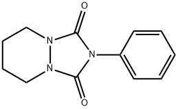 2-phenyl-5,6,7,8-tetrahydro-[1,2,4]triazolo[1,2-a]pyridazine-1,3-dione Struktur