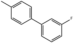 1,1'-Biphenyl, 3-fluoro-4'-methyl- Struktur