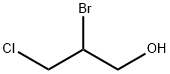 2-bromo-3-chloro-propan-1-ol Struktur