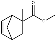 Bicyclo[2.2.1]hept-5-ene-2-carboxylic acid, 2-methyl-, methyl ester Struktur