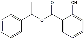 1-phenylethyl 2-hydroxybenzoate Struktur