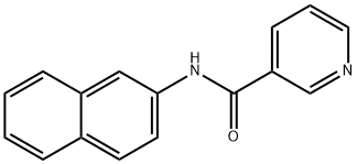 N-(naphthalen-2-yl)nicotinamide Struktur