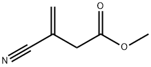 methyl 3-cyanobut-3-enoate Struktur