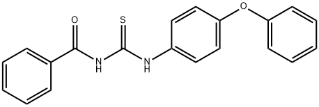 N-{[(4-phenoxyphenyl)amino]carbonothioyl}benzamide