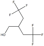 4,4,4-Trifluoro-2-(2,2,2-trifluoroethyl)butan-1-ol Struktur