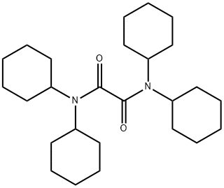 N,N,N',N'-tetracyclohexylethanediamide Struktur