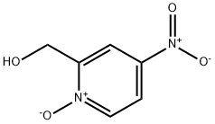 4-nitro-2-pyridylmethanol 1-oxide Struktur