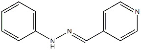 4-Pyridinecarboxaldehyde, phenylhydrazone