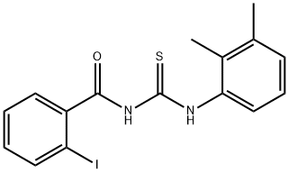 N-{[(2,3-dimethylphenyl)amino]carbonothioyl}-2-iodobenzamide Struktur