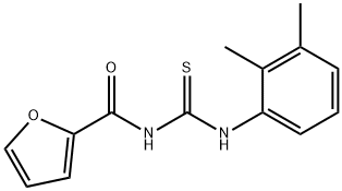 N-{[(2,3-dimethylphenyl)amino]carbonothioyl}-2-furamide Struktur