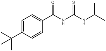 4-tert-butyl-N-[(isopropylamino)carbonothioyl]benzamide Struktur