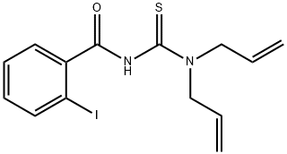 N-[(diallylamino)carbonothioyl]-2-iodobenzamide Struktur