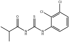 N-{[(2,3-dichlorophenyl)amino]carbonothioyl}-2-methylpropanamide Struktur