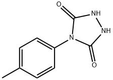 1,2,4-Triazolidine-3,5-dione, 4-(4-methylphenyl)- Struktur