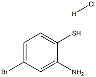 Benzenethiol, 2-amino-4-bromo-, hydrochloride Struktur