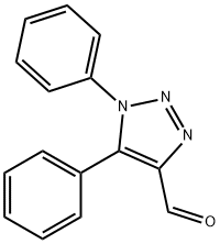 1,5-diphenyltriazole-4-carbaldehyde Struktur