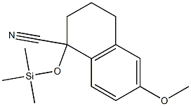 6-methoxy-1-trimethylsilyloxy-tetralin-1-carbonitrile