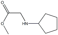 R-Cyclopentylglycine methyl ester Struktur