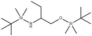 1-tert-butyl-N-(1-((tert-butyldimethylsilyl)oxy)butan-2-yl)-1,1-dimethylsilanamine Structure