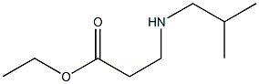 ethyl 3-[(2-methylpropyl)amino]propanoate Struktur