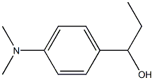 1-[4-(dimethylamino)phenyl]propan-1-ol Struktur