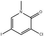 3-CHLORO-5-IODO-1-METHYL-1,2-DIHYDROPYRIDIN-2-ONE, 832735-68-9, 結(jié)構(gòu)式