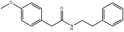 Benzeneacetamide,4-methoxy-N-(2-phenylethyl)- Struktur