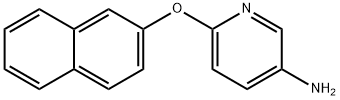 6-(naphthalen-2-yloxy)pyridin-3-amine Struktur