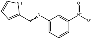 (3-nitrophenyl)(1H-pyrrol-2-ylmethylene)amine Struktur