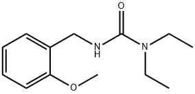 1,1-diethyl-3-[(2-methoxyphenyl)methyl]urea Struktur