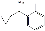 CYCLOPROPYL(2-FLUOROPHENYL)METHANAMINE Struktur