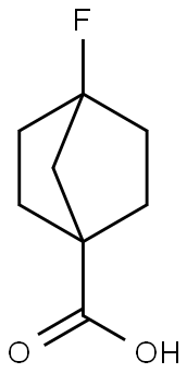 4-FLUOROBICYCLO[2.2.1]HEPTANE-1-CARBOXYLIC ACID Struktur