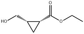 (1S,2R)-ETHYL 2-(HYDROXYMETHYL)CYCLOPROPANECARBOXYLATE Structure