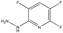 (3,5,6-trifluoropyridin-2-yl)hydrazine Struktur