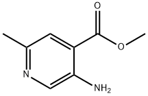 METHYL 5-AMINO-2-METHYLISONICOTINATE Struktur