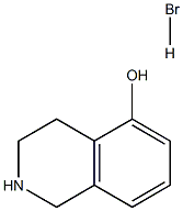 1,2,3,4-tetrahydroisoquinolin-5-ol:hydrobromide Struktur