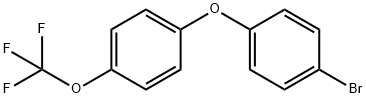 1-bromo-4-(4-(trifluoromethoxy)phenoxy)benzene Struktur