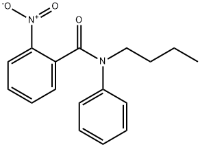 N-butyl-2-nitro-N-phenylbenzamide Struktur