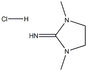 1,3-Dimethylimidazolidin-2-imine hydrochloride Struktur