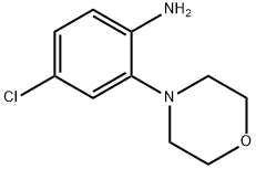 4-chloro-2-morpholin-4-ylaniline Struktur