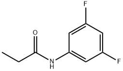 N-(3,5-difluorophenyl)propanamide Struktur