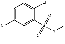 Benzenesulfonamide, 2,5-dichloro-N,N-dimethyl- Struktur