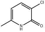 3-Chloro-6-methyl-1H-pyridin-2-one Struktur